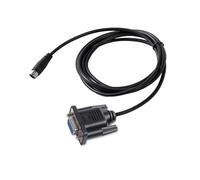 Hwmsza Cavo di comunicazione di controllo seriale RS232 da 9 pin DB9 femmina a 8 pin MI-N Din for il collegamento del controller joystick PTZ alla telecamera(5m)
