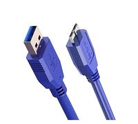 Hwmsza Cavo Esterno Compatible with Disco Rigido Cavo USB Micro B Cavo HDD Cavo Dati Micro SSD Cavo SATA Compatibile con Disco Rigido SAMS-ung Cavo Micro B USB 3.0 (Size : 2m, Color : 15)