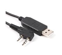 Hwmsza USB Cavo di Programmazione Compatibile con Kenwood Walkie Talkie Cable Support Win7/8/10/XP/2000/M/Android ECC