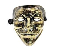 Hworks Ghost Dance Halloween V Maschera Retro Vendetta Gold