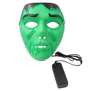 Hworks Incredible Green Hulk Mask Full Face Mask Cosplay Costume Props for Halloween Party