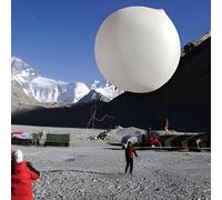 Hwoyee Palloncino meteorologico professionale per video aereo, decorazione per feste e intrattenimento, enormi palloncini (300 g/380 cm)