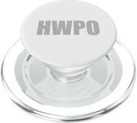 HWPO - Palestra di allenamento #hwpo Hard Work ripaga messaggio nascosto PopSockets PopGrip per MagSafe