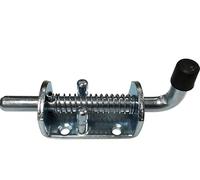 HWS, bullone a molla, diametro 12 mm, piastra 75 x 40 mm, chiavistello trasversale zincato