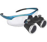 HWSY Lente d'Ingrandimento con Luce, Lente d'Ingrandimento binoculare Medica 3,5X 420 mm, Lente d'Ingrandimento chirurgica Dentale, Leggera, Comoda e Riduce l'affaticamento, Lenti