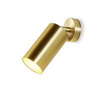 HWSY Plafoniera Circolare Dorata Made GU10 170 ° Plafoniera orientabile Lampada da Parete Faretto a soffitto a soffitto a LED Faretto da Incasso per Soggiorno Corridoio Interesting