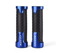 HWTGHG Manubrio estremità Grips cap per Y┐amaha M┐ajesty s125 M┐ajesty 250 Accessori CNC Moto Antiscivolo Manopole Manubrio Acceleratore CNC Hand Bar Grip(Blue)