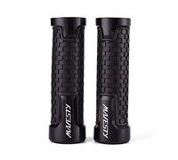 HWTGHG Manubrio estremità Grips cap per Y┐amaha M┐ajesty s125 M┐ajesty 250 Accessori CNC Moto Antiscivolo Manopole Manubrio Acceleratore CNC Hand Bar Grip(Noir)