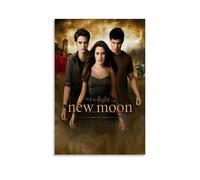 HWUEWQLERJI Poster artistico da parete con la saga di Twilight e luna nuova, vintage, decorazione artistica su tela per soggiorno, camera da letto, 30 x 45 cm, senza cornice, stile