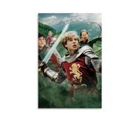 HWUEWQLERJI Poster artistico da parete con le cronache di Narnia, poster decorativo da parete in stile vintage, decorazione estetica su tela per soggiorno, camera da letto, 20 x 30 cm, senza cornice