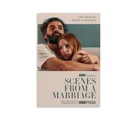 HWUEWQLERJI Poster artistico da parete con scene di un matrimonio, poster vintage decorativo su tela per soggiorno, camera da letto, 20 x 30 cm, senza cornice