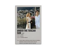 HWUEWQLERJI Poster artistico da parete in stile vintage, motivo: "Under The Tuscan Sun", decorazione artistica su tela, per soggiorno, camera da letto, 20 x 30 cm, senza cornice