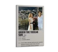 HWUEWQLERJI Poster artistico da parete in stile vintage, stampa artistica da parete con scritta "Under The Tuscan Sun", decorazione artistica su tela per soggiorno, camera da letto, 20 x 30 cm, con