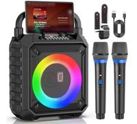 HWWR Karaoke Corda portatile per microfoni, mini karaoke per microfono