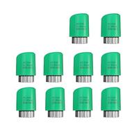 HWWW 1/5/10 Attuatore elettrico normalmente aperto/normalmente chiuso da 230 V, utilizzato for il controllo costante della temperatura dei collettori idraulici(Green NC 10pcs)