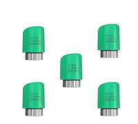 HWWW 1/5/10 Attuatore elettrico normalmente aperto/normalmente chiuso da 230 V, utilizzato for il controllo costante della temperatura dei collettori idraulici(Green NC 5pcs)