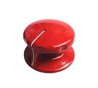 HWWW 1 pezzo 32,5 x 20 mm K-2195 manopola di regolazione del volume dell'amplificatore for chitarra manopola circolare in bachelite(Red)