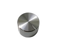 HWWW 1 pz 15 * 10 mm manopola del potenziometro tappo encoder manopola di controllo del volume manopola audio for potenziometro conico rotante foro manopola da 6 mm(Silver)