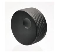 HWWW 1 pz 45 * 21mm Foro for albero 6mm Manopola in lega di alluminio Encoder Controllo del volume Potenziometro audio Manopola (Asse floreale)