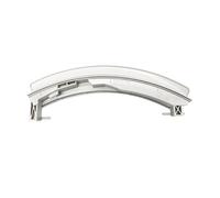 HWWW 1 pz adatto for WM10S360TI/WM10S368TI maniglia porta lavatrice interruttore accessori(Silver)