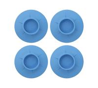 HWWW 4 pezzi Piedini for lavatrice Piedini fissi for lavatrice e frigorifero Piedini for lavatrice con base a ventosa(Blue)