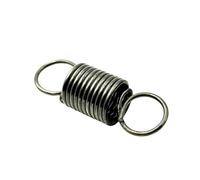 HWWW 5 pezzi/lotto molla di estensione 0,6/0,7/0,8/1,0/1,2 mm lunghezza acciaio for molle 20-50 mm(50mm,8MM_0.7MM)