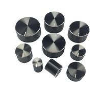 HWWW 5 pezzi Potenziometro Manopola Encoder Controllo Volume Manopola Audio for Potenziometro Rotativo Foro Manopola 6mm(5pcs 40 x 12mm)