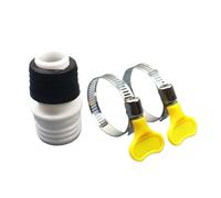 HWWW Adattatore di scarico della lavatrice 20/25/30 mm a 30 mm raccordo di riduzione prolunga convertitore tubo di scarico