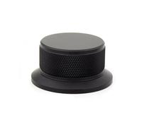 HWWW Altoparlante amplificatore Manopola attenuatore volume in alluminio 1 pz Diametro 50mm Altezza 25mm Manopola potenziometro amplificatore(Matte black)