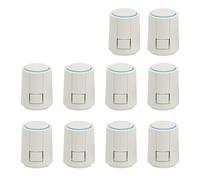 HWWW Attuatore elettrico termico elettrico normalmente chiuso normalmente aperto 230 V M30x1,5 for valvole dell'acqua o collettore nel sistema di riscaldamento a pavimento(10 Piece 230V NO)