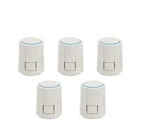 HWWW Attuatore elettrico termico elettrico normalmente chiuso normalmente aperto 230 V M30x1,5 for valvole dell'acqua o collettore nel sistema di riscaldamento a pavimento(5 Piece 230V NC)