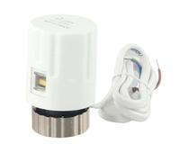 HWWW Attuatore elettrotermico AC230V M30*1,5mm Valvola for radiatore for riscaldamento a pavimento Attuatore elettrico visivo Temperatura costante(Normally Open)