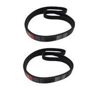 HWWW Cinghia for lavatrice a tamburo 5PJE1275 adatta for 6602-001199 Cinghia di rotazione del motore 5PJE 1275 a 5 nervature 3359875(2pcs5PJE1275)