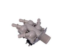 HWWW Elettrovalvola a valvole ingresso acqua AJU75412402 for lavatrici a tamburo DC12V