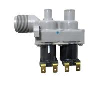 HWWW Elettrovalvola di ingresso acqua elettrica for lavatrice, doppia testa FPD-22-B3 0034000889A, parti for lavatrice