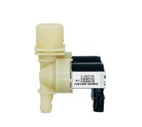 HWWW Elettrovalvola ingresso acqua elettrica for lavatrice 41018989 41020418 Parti automatiche for rondella ondulata 220V