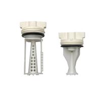 HWWW Filtro pompa di scarico in plastica, anello di tenuta bianco for tappi acqua lavatrice DC63-00865A DC63-00998A Parti lavatrice(DC63-00998A)