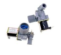 HWWW Gomito della valvola di ingresso dell'acqua for lavatrice Interruttore dell'elettrovalvola di ingresso dell'acqua Parti della lavatrice automatica