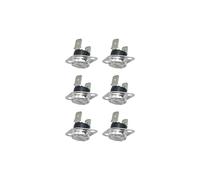 HWWW Gruppo termostato fusibile termico for asciugatrice DC47-00016A da 6 pezzi, adatto for asciugatrice AP4201894 PS2038378