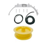 HWWW Kit cuscinetto asciugatrice WE49X20697 Cuscinetto WE3M26 Feltro tamburo WE9M30 Cinghia WE12M29 Cursore cuscinetto WE1M1067 WE12X83