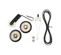 HWWW Kit di riparazione asciugatrice 4392065 349241t 341241 Rulli della puleggia tenditrice del fermo della cinghia del tamburo Sostituzione for 660996 8066065 3406107