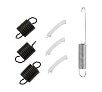 HWWW Kit lavatrice da 7 pezzi/set adatto for molla di sospensione, contrappeso, contrappeso antiusura, cuscinetto antiusura for vasca