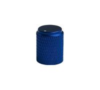 HWWW Manopola in lega di alluminio for amplificatore di potenza, amplificatore audio, potenziometro del volume, manopola CD 12X15mm 5 pezzi(Blue)