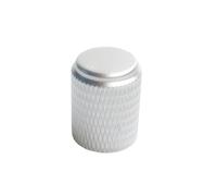 HWWW Manopola in lega di alluminio for amplificatore di potenza, amplificatore audio, volume, manopola CD 12X15mm(Silver)