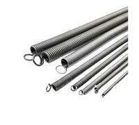 HWWW Molla di trazione a molla, molla di trazione a molla, molla di estensione a T, acciaio for molle, diametro esterno 1-12 mm, lunghezza filo 1 m, forza 0,2/0,4/0,5/0,8 mm(12mm,0.8mm)