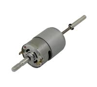 HWWW Motore DC spazzolato 1PC 755 24V doppio albero 7,72W 3900RPM 0,5A
