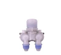 HWWW Parti della valvola di ingresso doppia for lavatrice AC110-120V