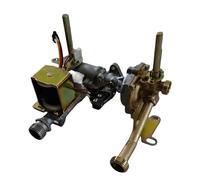 HWWW Parti dello scaldabagno a gas da 6-7 litri, gruppo acqua e gas, albero corto della valvola