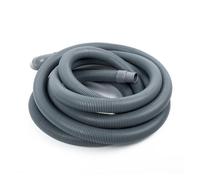 HWWW Tubo di prolunga for scarico di lavatrice e lavastoviglie da 4 m, tubo di scarico for acque reflue, tubo di scarico retrattile in plastica PP