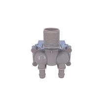 HWWW Valvola di ingresso dell'acqua DC12V for lavatrice Elettrovalvola di ingresso dell'acqua a doppia testa Valvola di ingresso dell'acqua 5220FR2067J